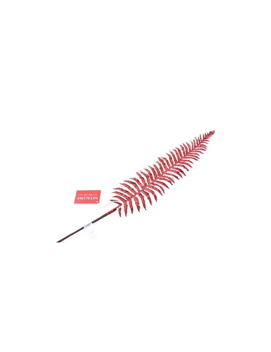 L.EYK20 RAMO GLITTER ROSSO 65cm 323413$$