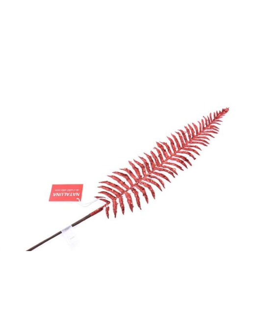 L.EYK20 RAMO GLITTER ROSSO 65cm 323413$$