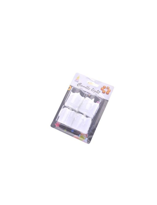 WHITE LED MUFFLERS 4 PIECES