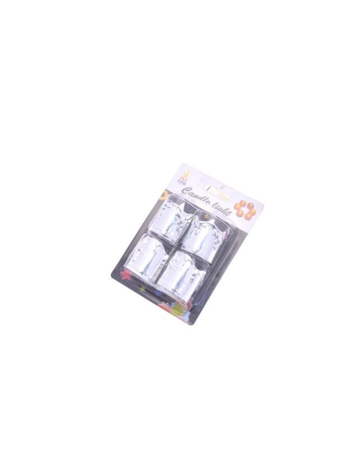 SILVER LED SHOES 4 PIECES
