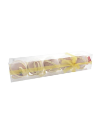 DEC.37 ORO SFERE 10cm 5pz 407215419 $$