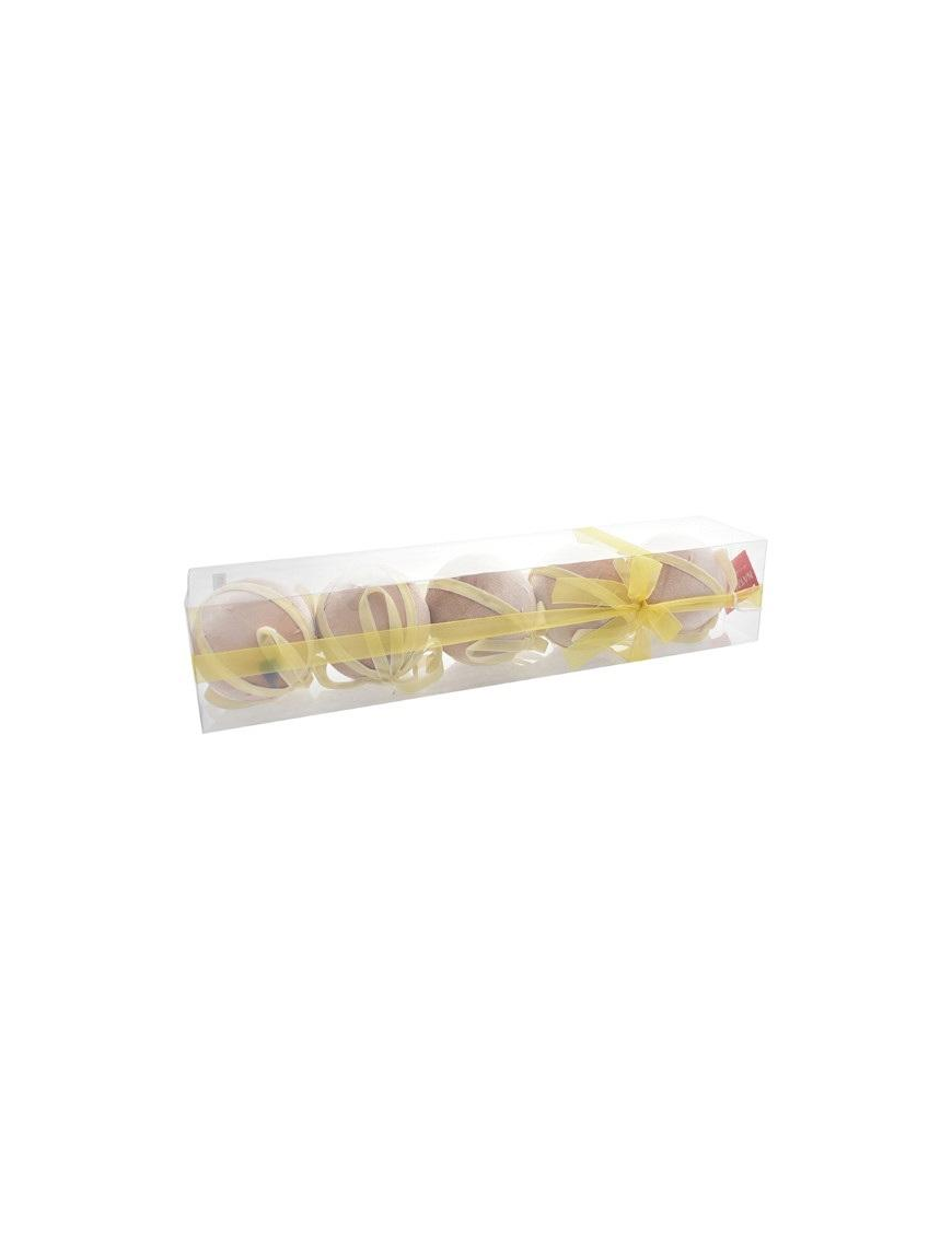 DEC.37 ORO SFERE 10cm 5pz 407215419 $$