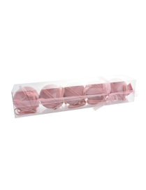 DEC.37 ROSA SFERE 10cm 5pz 407215425 $$
