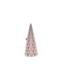 CANDELA COL.ROSA F.ALBERO 8x8x20cm $$