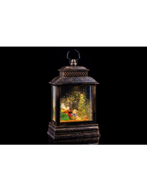 BATTERY POWERED LANTERN WITH FATHER 16x8x26 CENTIMETERS