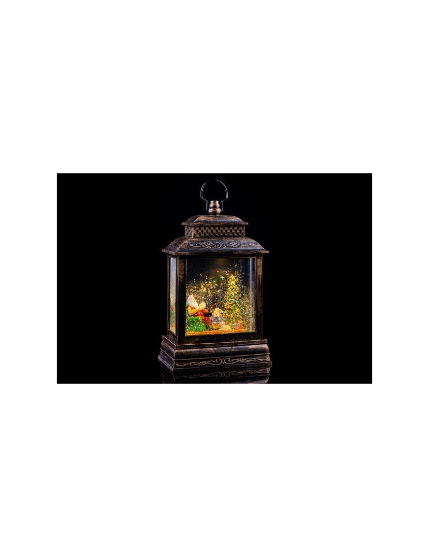 LANTERNA A BATTERIA CON BABBO 16x8x26 CENTIMETRI