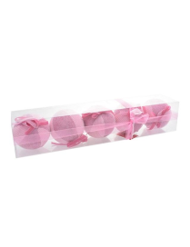 DEC.13 ROSA SFERE 10cm 5pz 54615787 $$