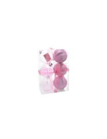 L.DES.3 ROSA SFERE 10cm 6pz 54617740$$