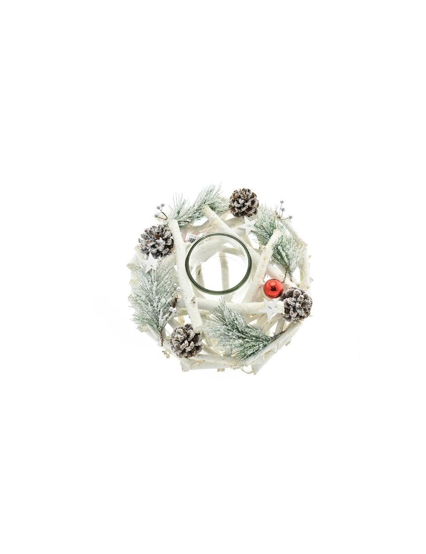 L.WOOD C. P/TEA-LIGHT 1P 30cm 6165246$$