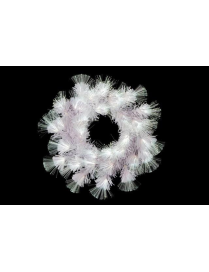 CORONA BIANCA 35cm C/36 LED BIANCO $$