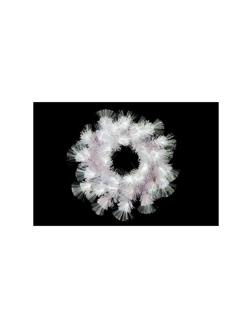 CORONA BIANCA 35cm C/36 LED BIANCO $$