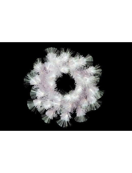 CORONA BIANCA 35cm C/36 LED BIANCO $$