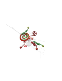 PICK LOLLIPOP RED/WHITE/GREEN 43cm