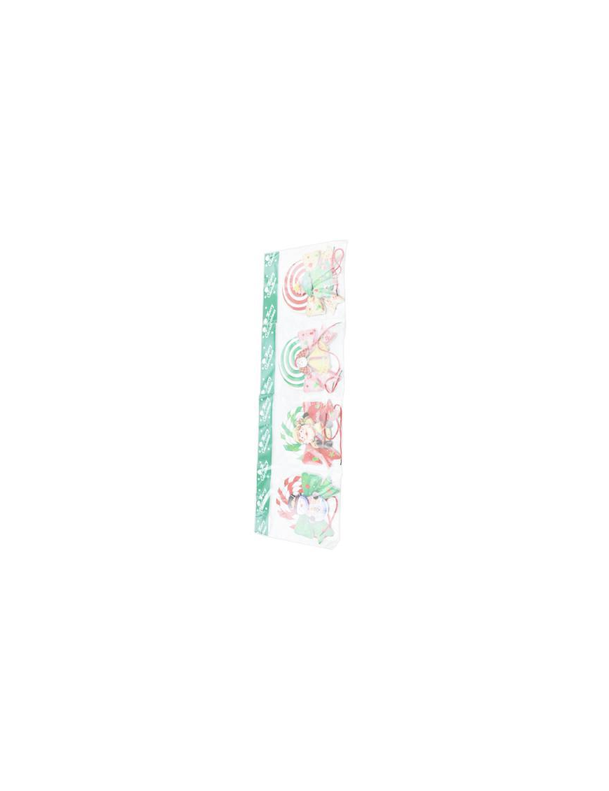 ASSORTED DECORATIONS WINDOW STICKER 18x19cm