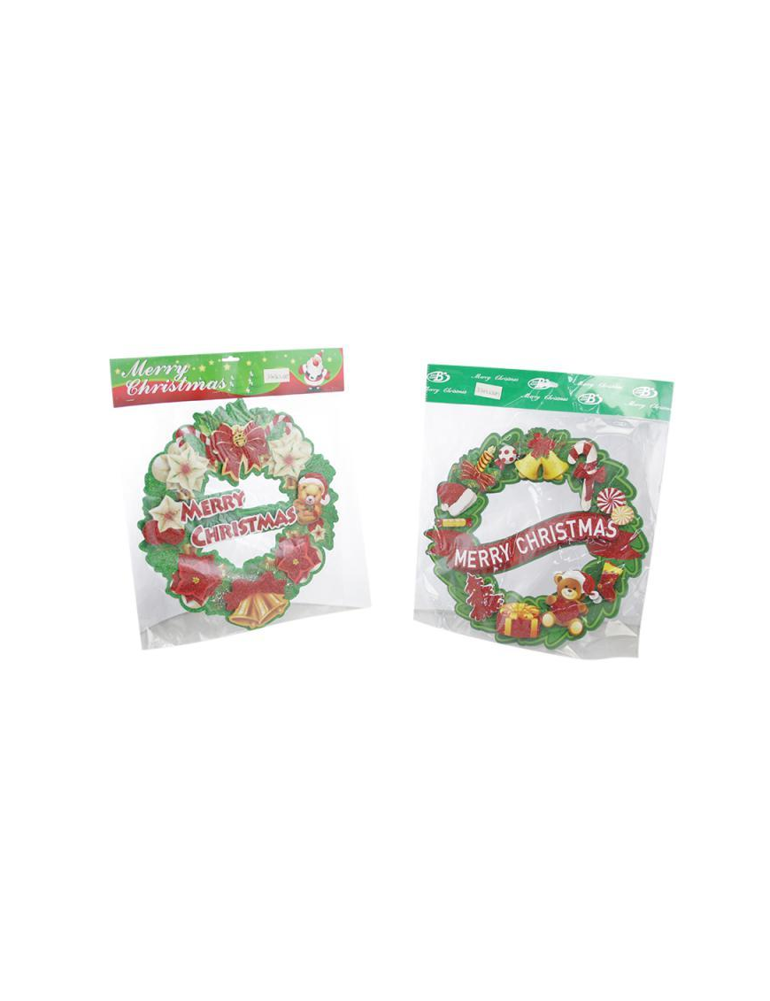 WINDOW STICKER GARLAND 34cm