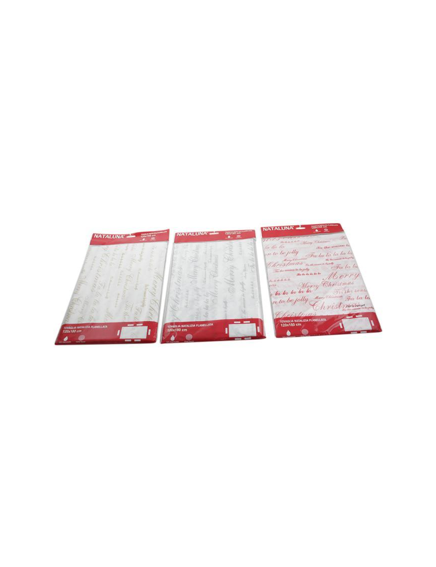FLANNEL TABLECLOTH 180x120 CENTIMETERS