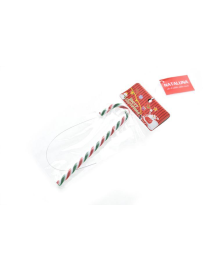 RED/WHITE/GREEN STICK 20cm