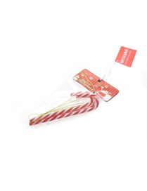 BASTONCINO BIANCO/ROSSO 15cm 3pezzi
