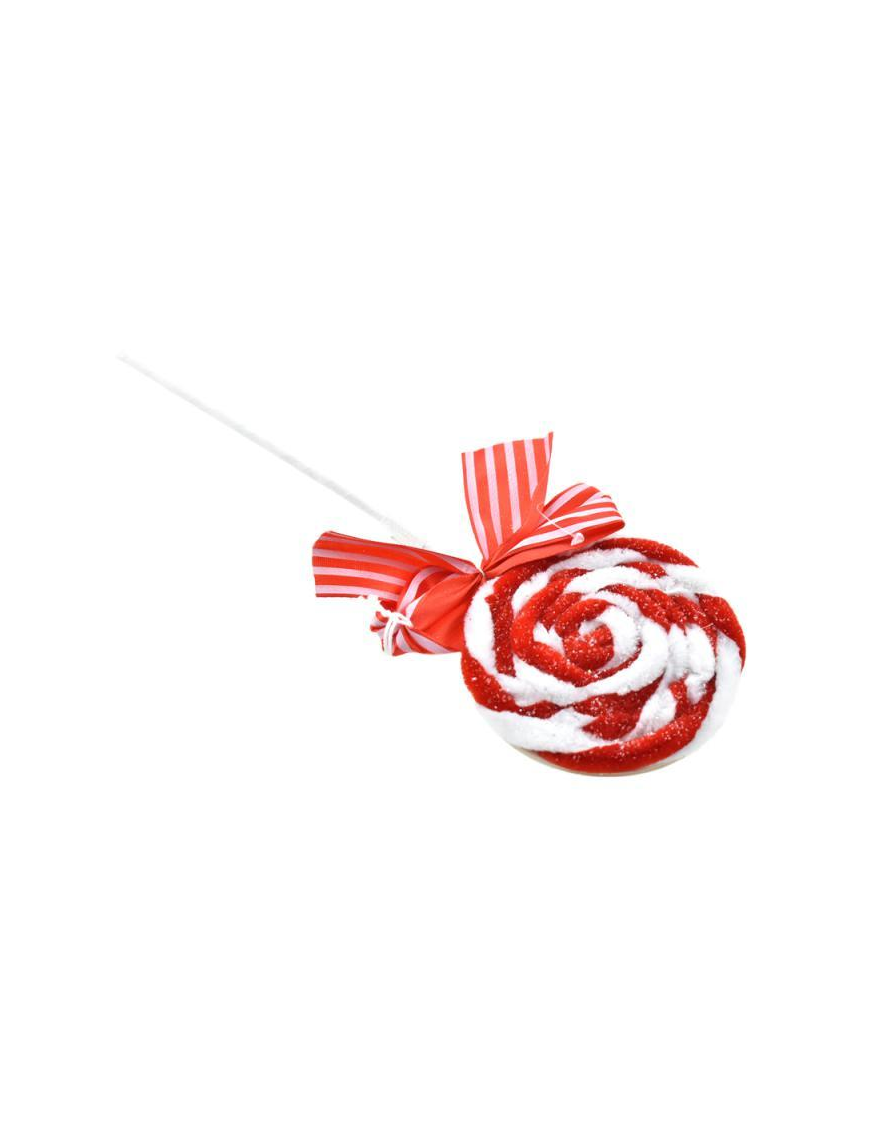 CANDY LOLLIPOP 30cm RED