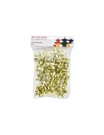 COCCARDE 5 CENTIMETRI 20 PEZZI ORO