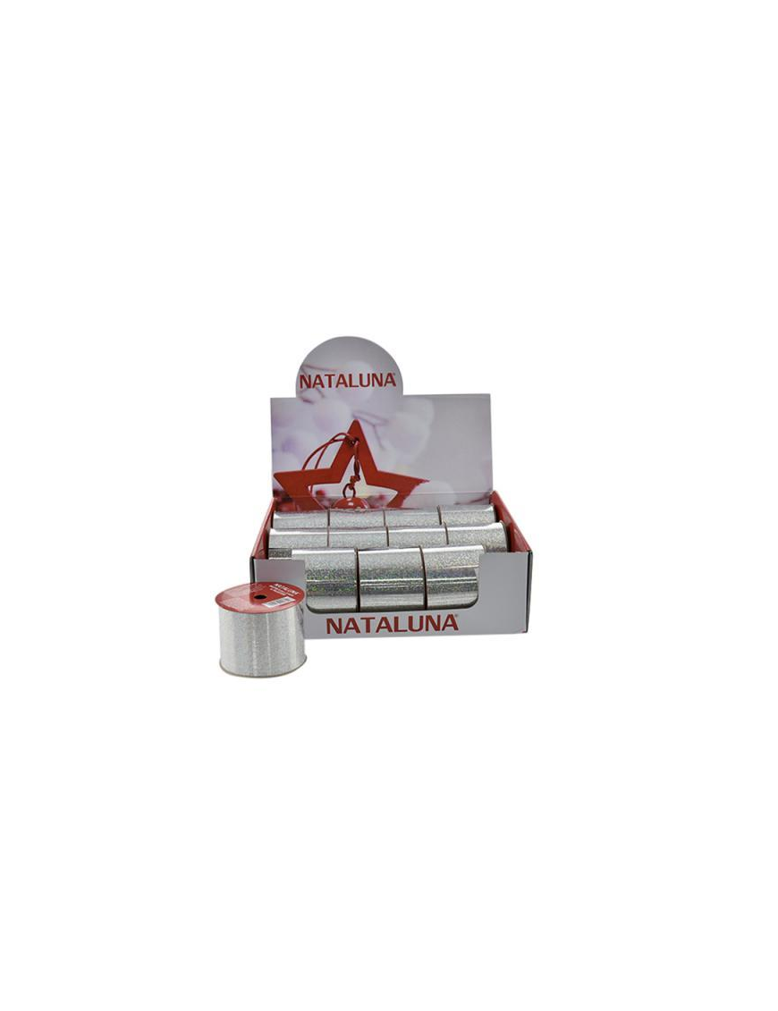RIBBON cm6x5m SILVER