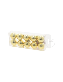 SFERE 4cm ORO LUCIDO 10pezzi