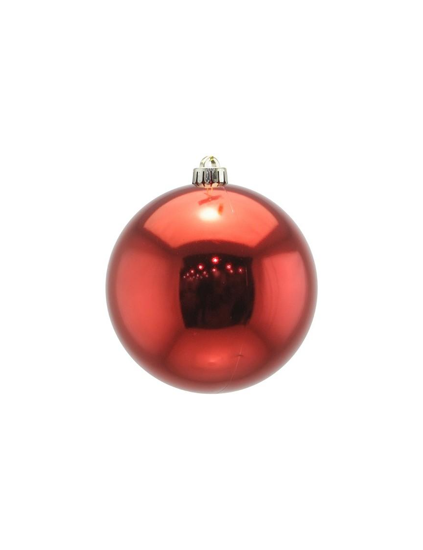 BALL 15cm GLOSS RED