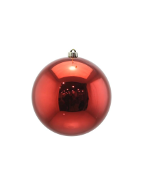 BALL 20cm GLOSS RED