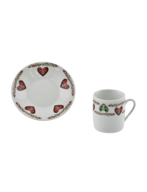 COFFEE SERVICE WITH 6-PIECE SAUCER