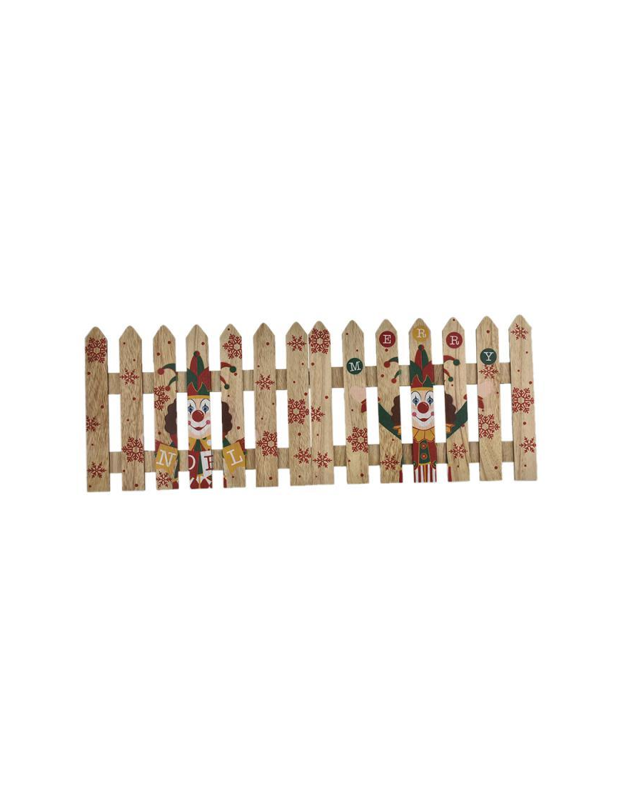 STECCATO NATALIZIO IN LEGNO 40x29,5cm
