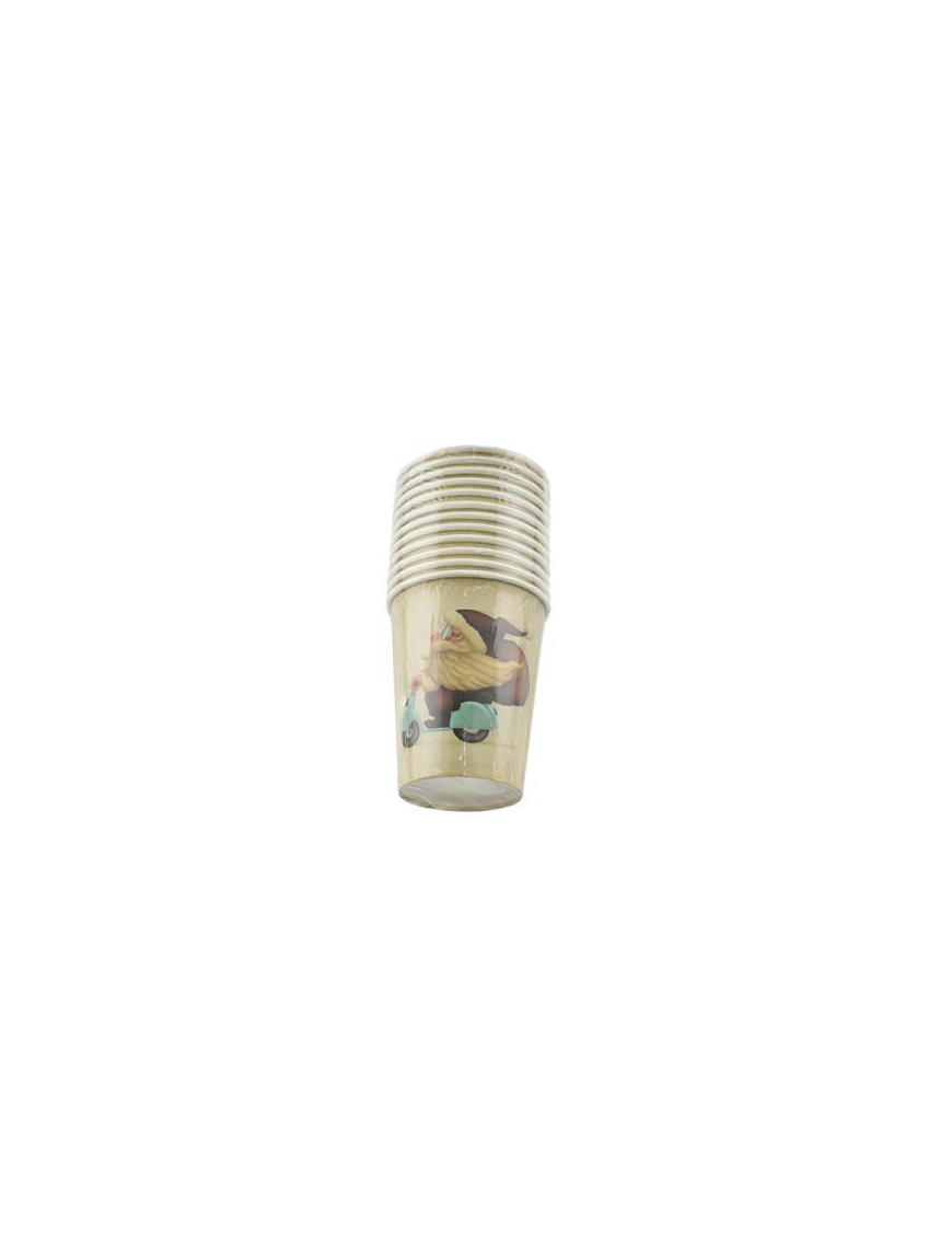 L.BABBO C/MOTO BICCHIERI 270ml 12pz $$