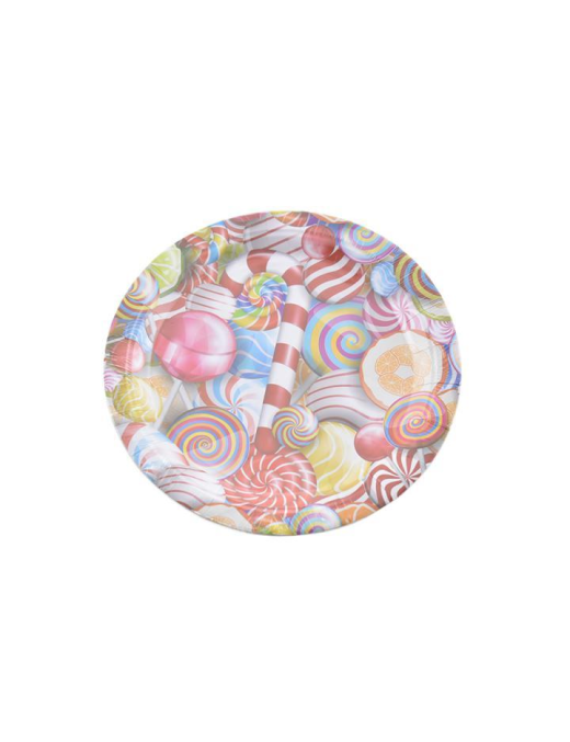 L.CANDY PIATTI TONDI 22cm 8pz $$