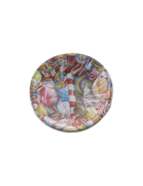 L.CANDY PIATTI TONDI 16cm 8pz $$