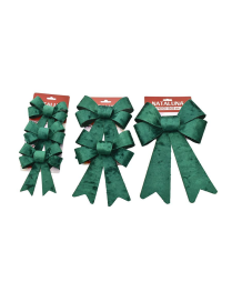 DARK GREEN CHRISTMAS ROCKET ASSORTED SIZES