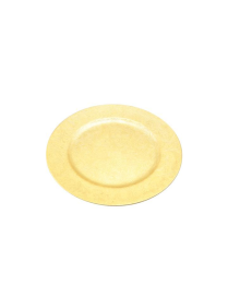 SOTTOPIATTO 33 CENTIMETRI ORO