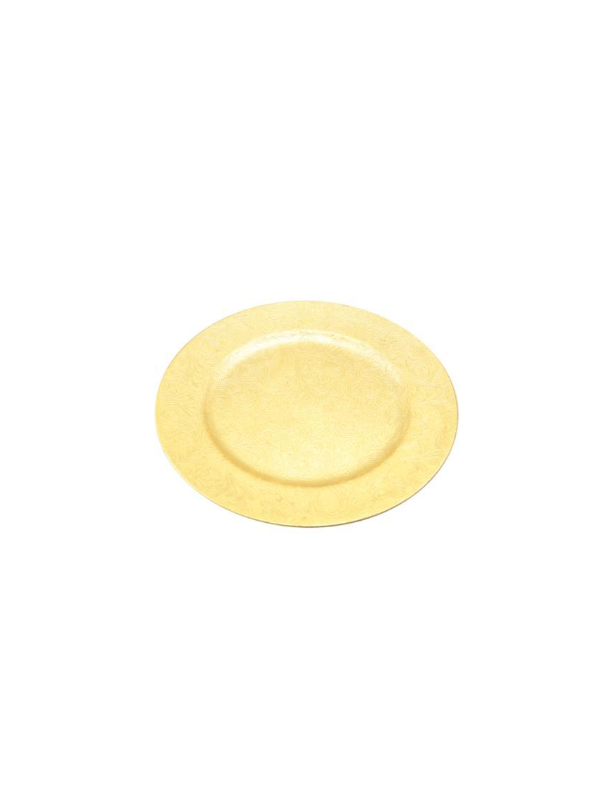 SOTTOPIATTO 33 CENTIMETRI ORO