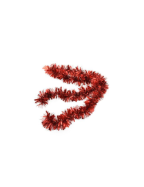 GHIRLANDA diametro 9cm 2mt ROSSO