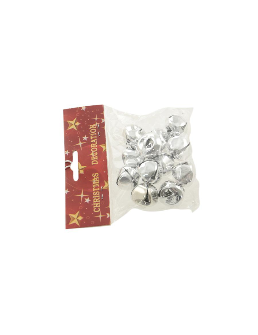 CAMPANELLE 12pezzi COLORE ARGENTO