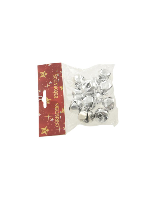 CAMPANELLE 12pezzi COLORE ARGENTO
