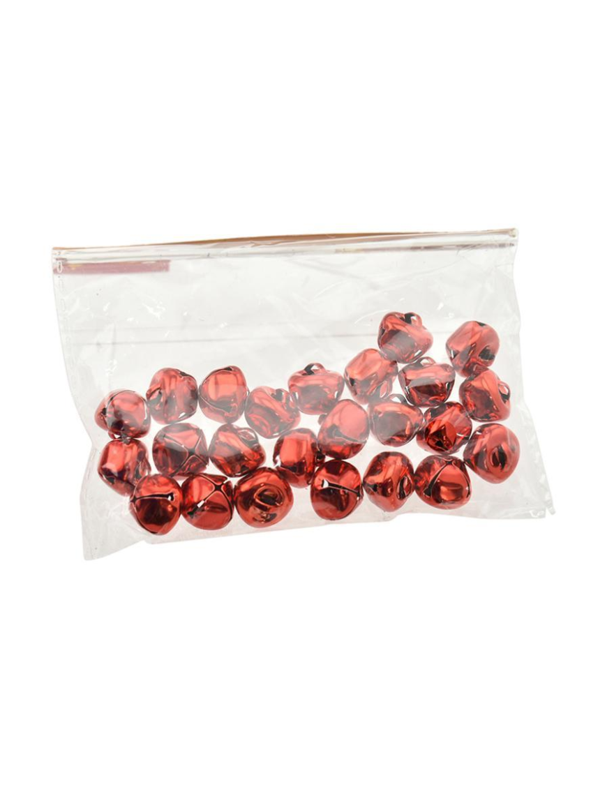 BELLS 22 pieces RED COLOR