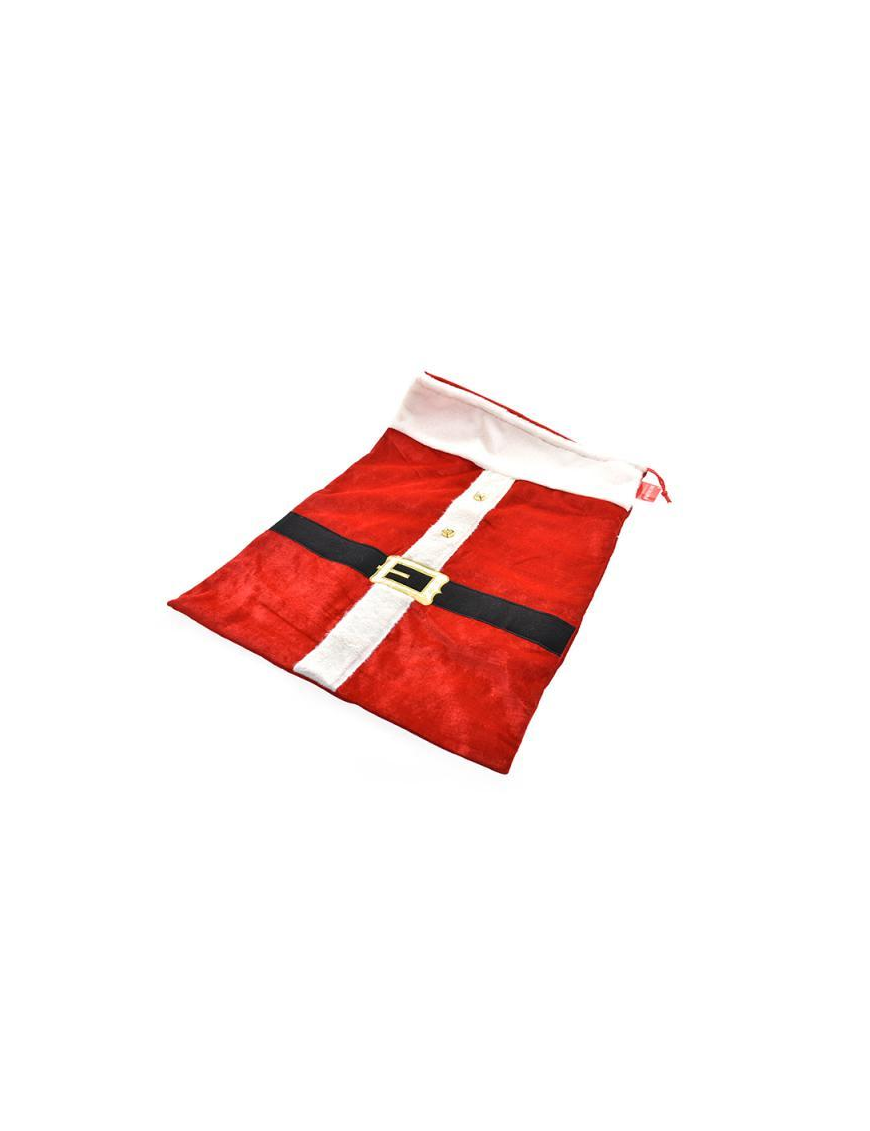 SACCO NATALIZIO 50x70 CENTIMETRI ABITO BABBO NATALE