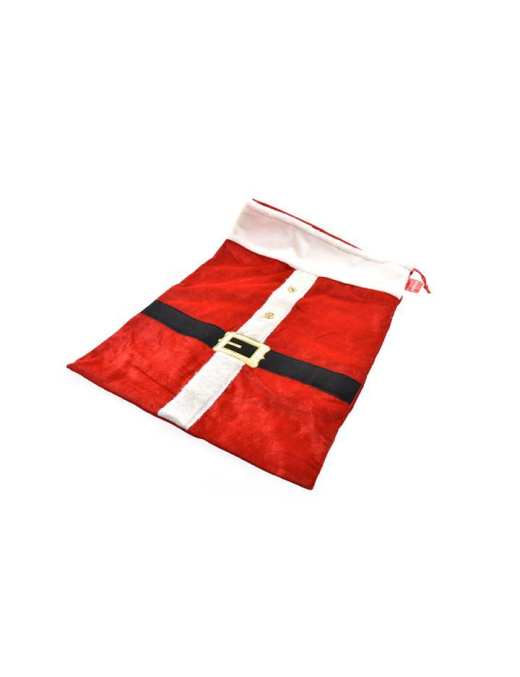 SACCO NATALIZIO 50x70 CENTIMETRI ABITO BABBO NATALE