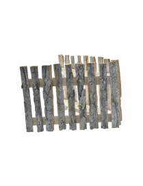 NATURAL WOOD FENCE 80x30cm