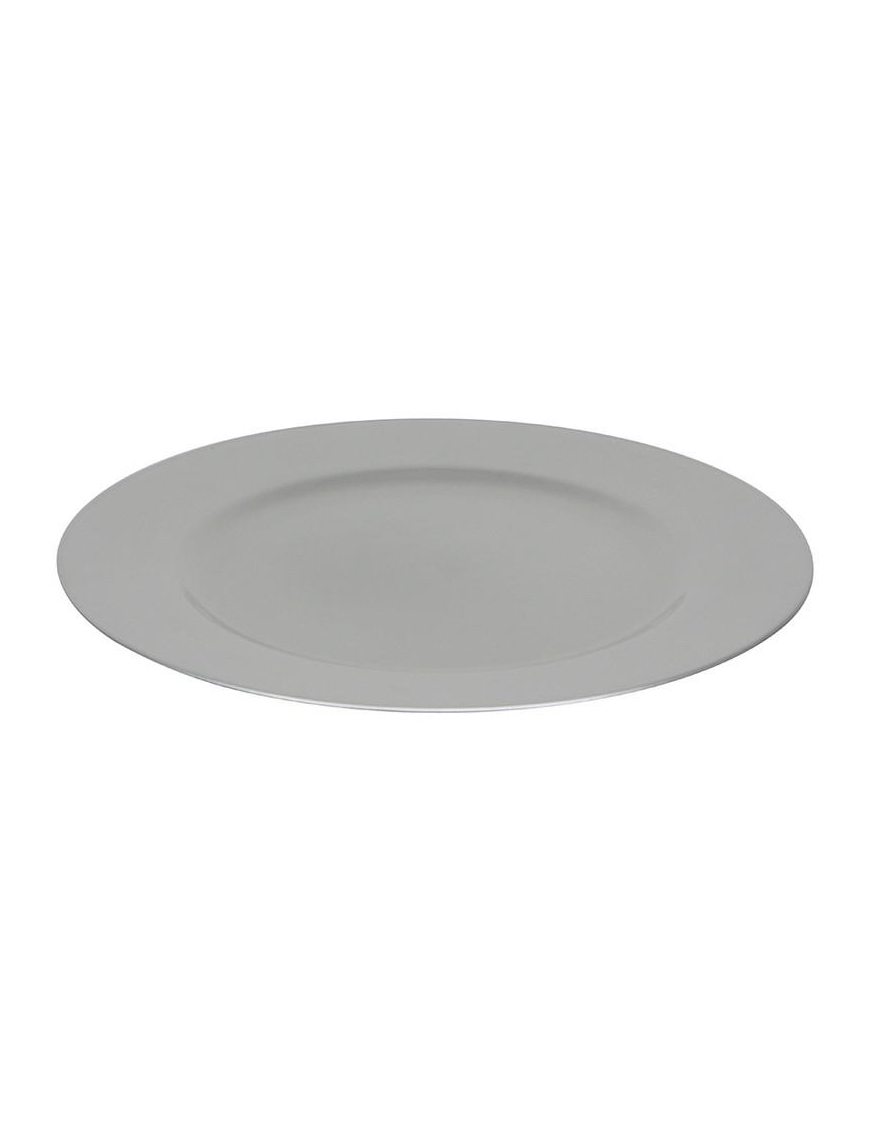 SOTTOPIATTO LISCIO 33 CENTIMETRI ARGENTO