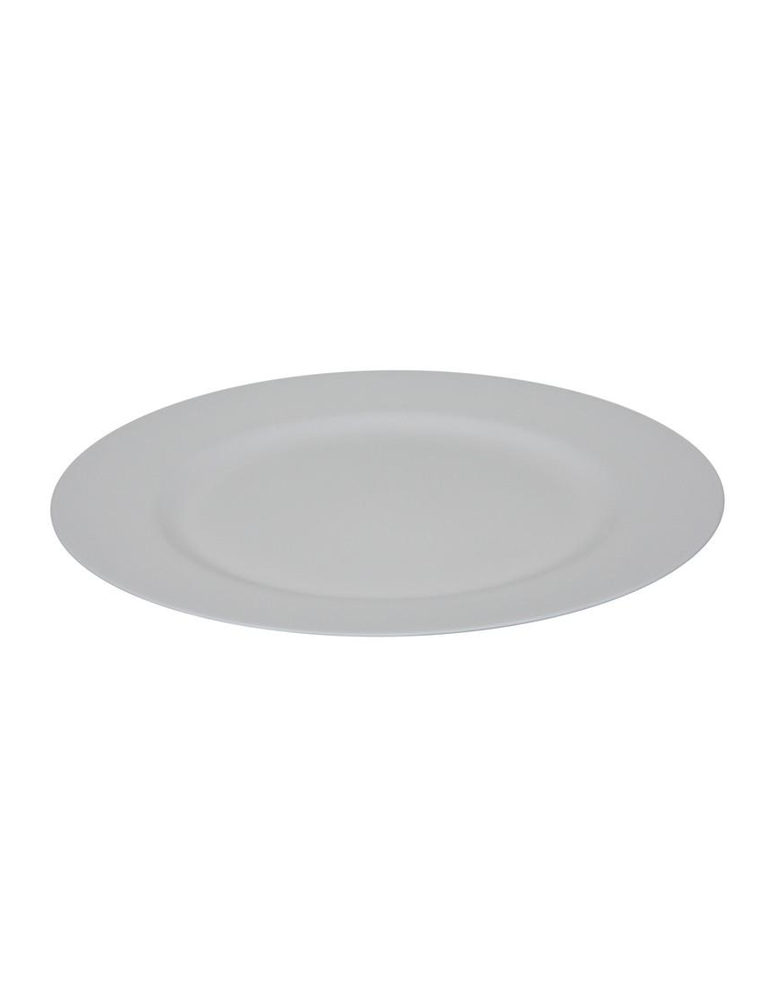 SMOOTH CHARGER PLATE 33 CENTIMETERS WHITE