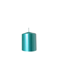 TIFFANY METAL CANDELA PILLAR  7,5x10cm$$