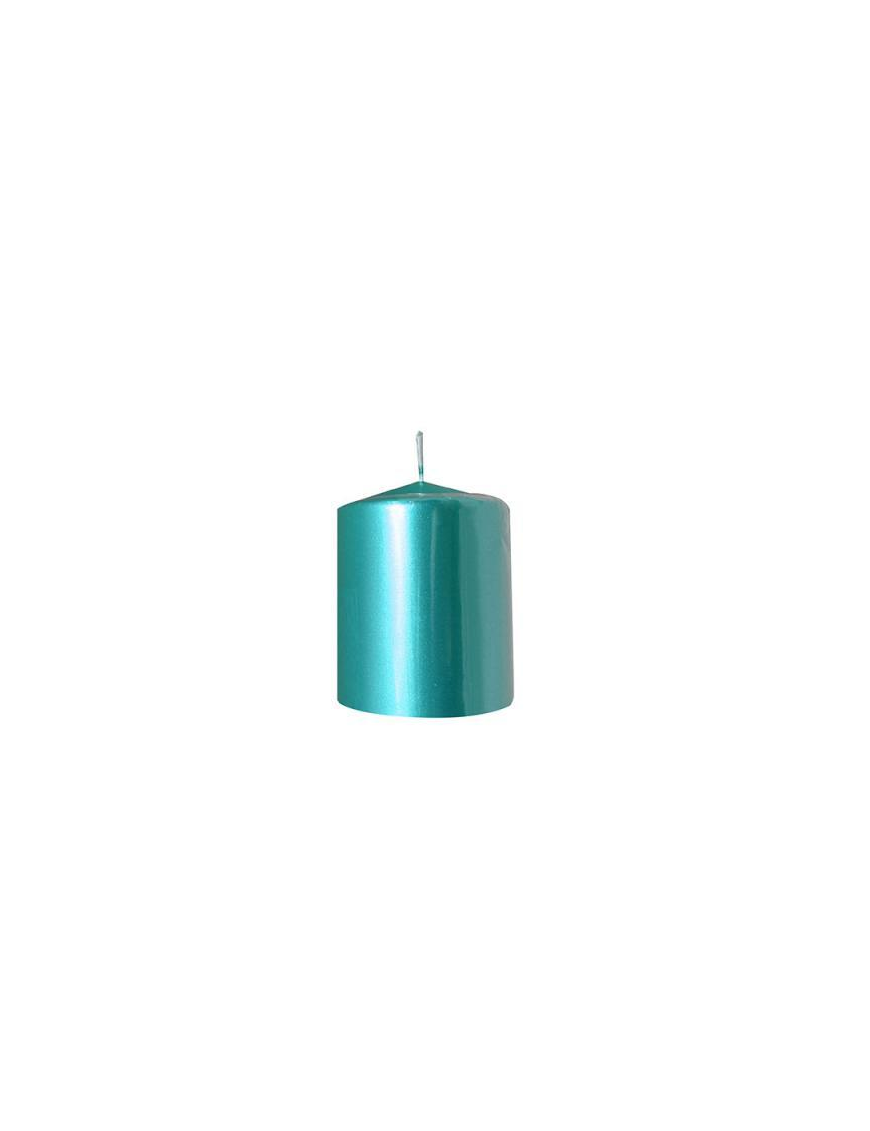 TIFFANY METAL CANDELA PILLAR  7,5x10cm$$