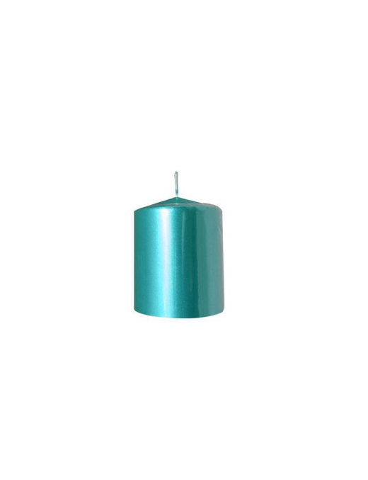 TIFFANY METAL CANDELA PILLAR  7,5x10cm$$