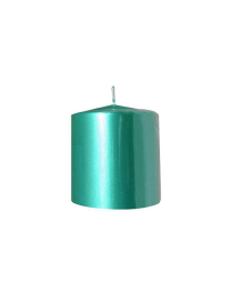 TIFFANY METAL CANDELA PILLAR 10x15cm$$
