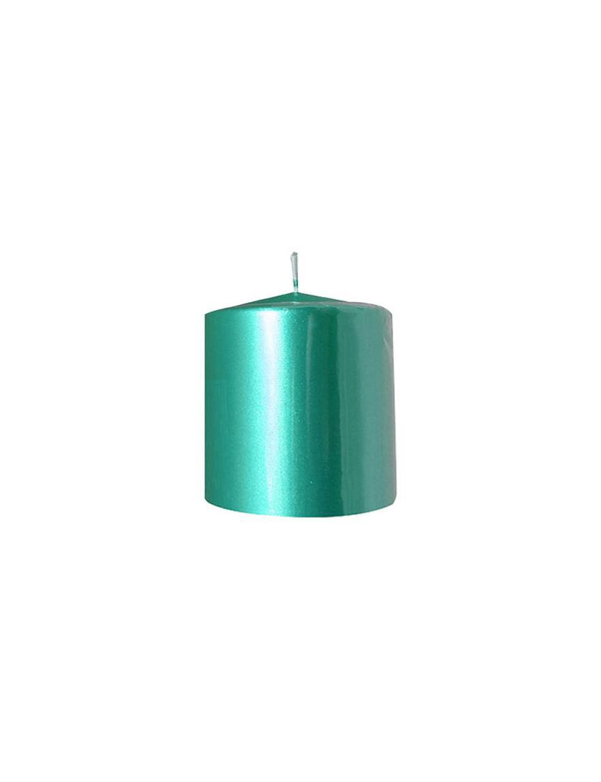 TIFFANY METAL CANDELA PILLAR 10x15cm$$
